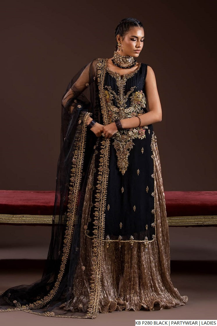 Khuda Baksh Collection Pakistan – Hand-Embroidered Luxury Designer Dress by Amir Boutique