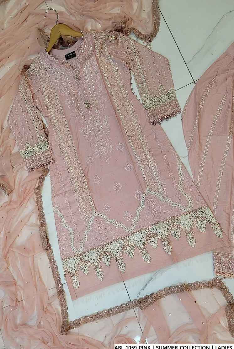 ABL 1059 PINK | FARSHI SHALWAR