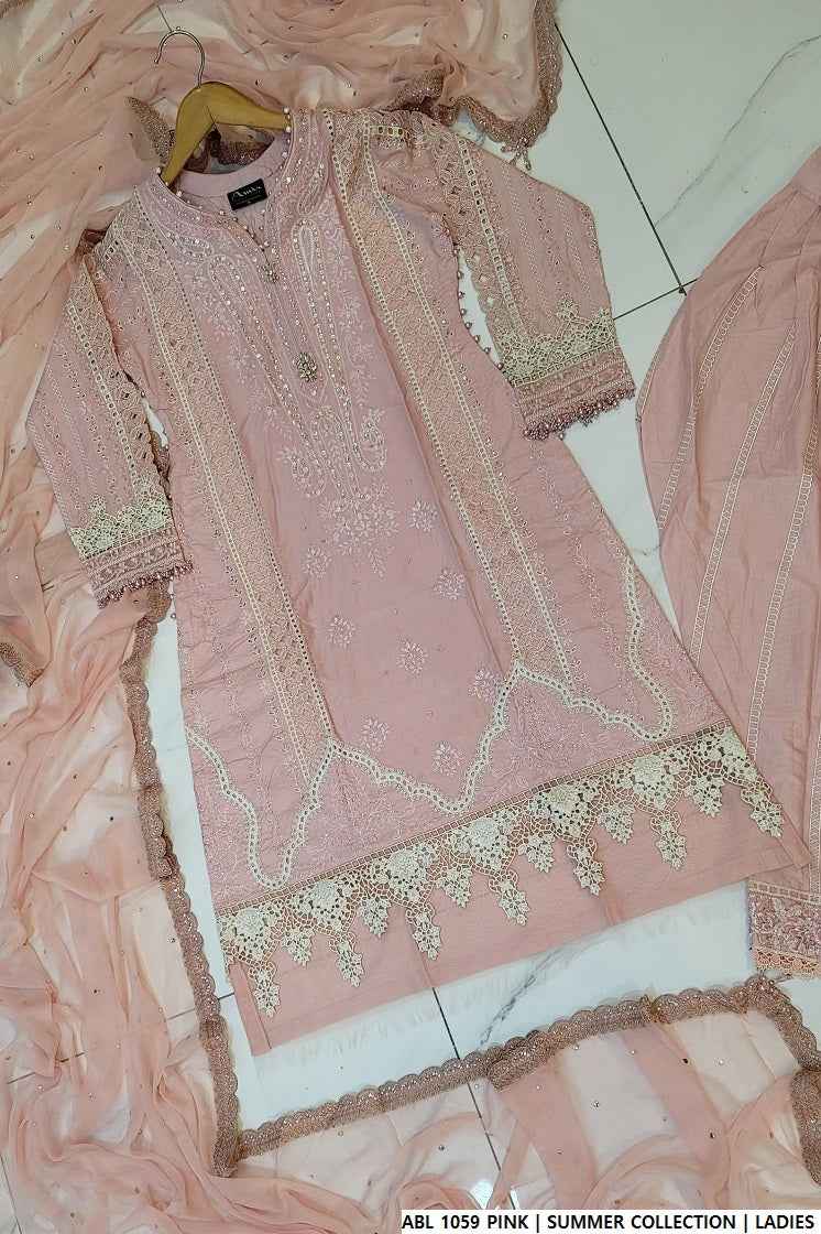 ABL 1059 PINK | FARSHI SHALWAR