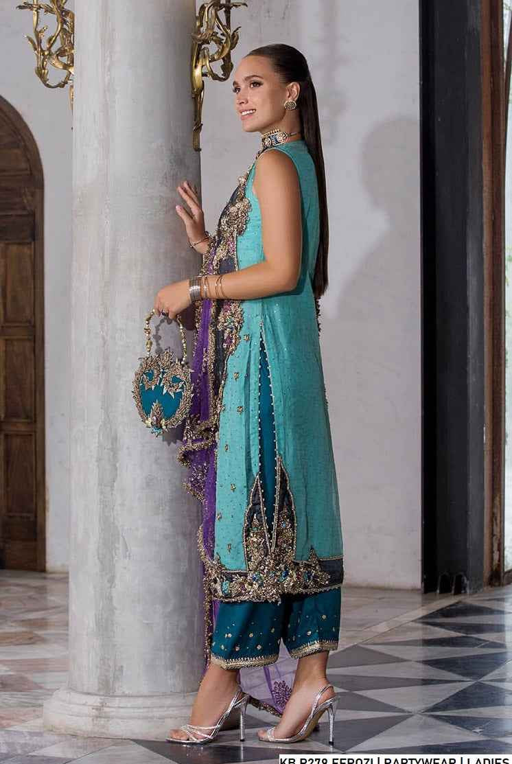 Khuda Baksh Collection Pakistan – Hand-Embroidered Luxury Designer Dress by Amir Boutique