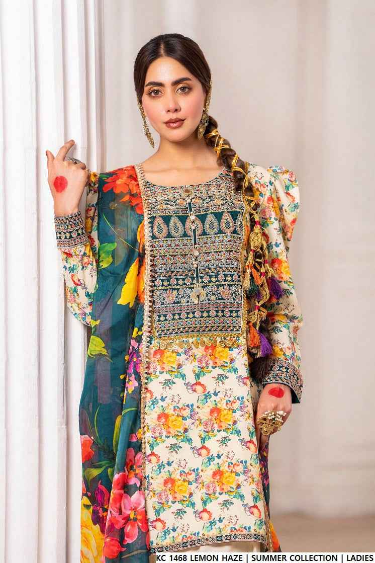 KC 1468 LEMON HAZE | FARSHI SHALWAR