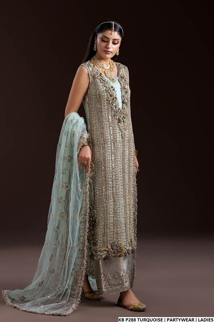 Khuda Baksh Collection Pakistan – Hand-Embroidered Luxury Designer Dress by Amir Boutique