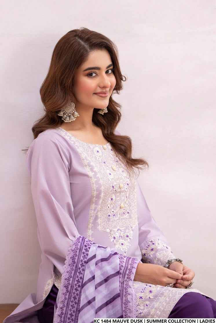 KC 1484 MAUVE DUSK | FARSHI SHALWAR