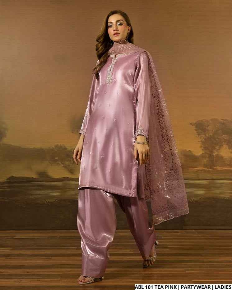 ABL 101 TEA PINK| ARSHI SHALWAR