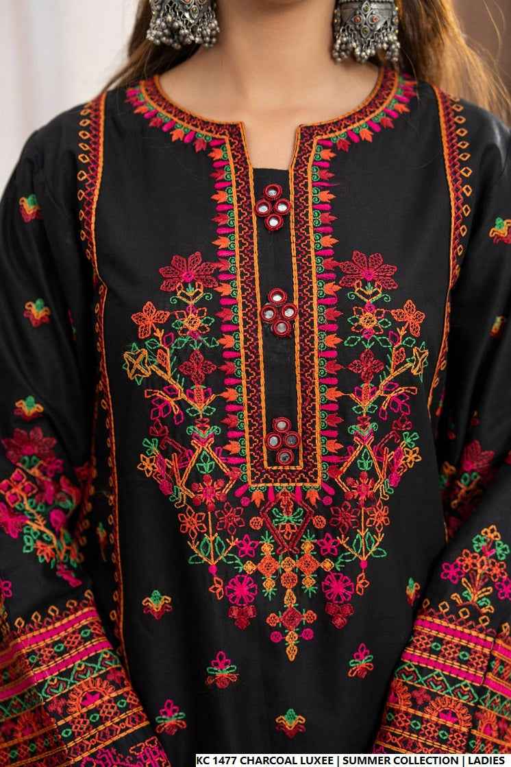 KC 1477 CHARCOAL LUXE | FARSHI SHALWAR