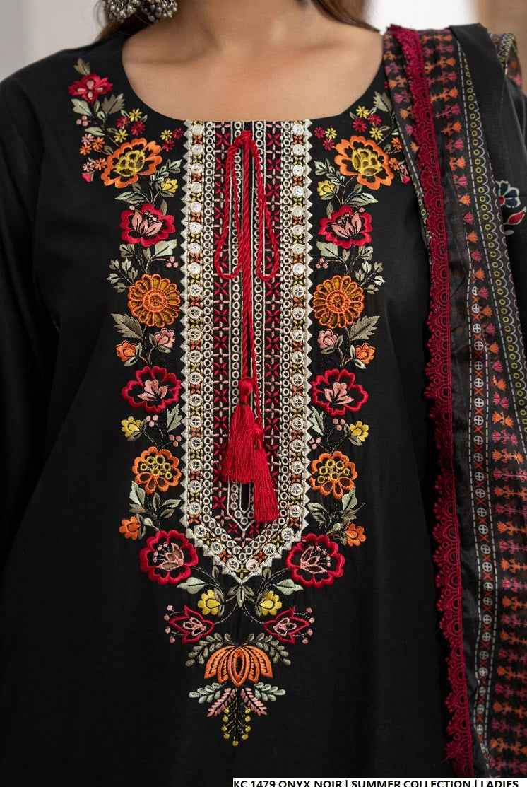 KC1479 ONYX NOIR | FARSHI SHALWAR