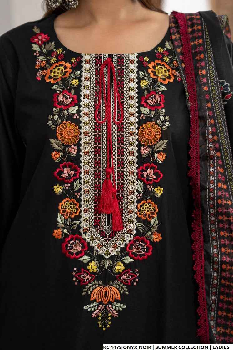 KC1479 ONYX NOIR | FARSHI SHALWAR