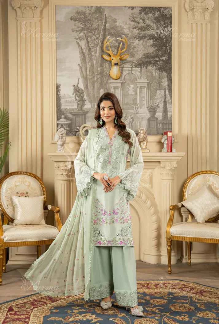 KC 464 L GRN FARSHI SHALWAR | ROOHI