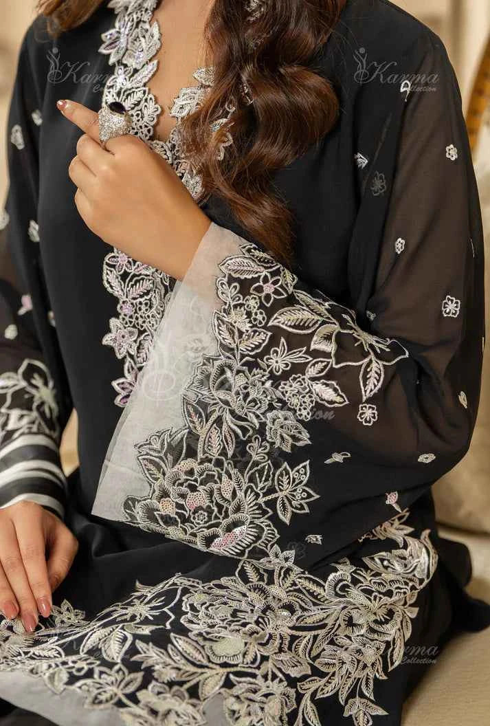 KC 469 BLK FARSHI SHALWAR | ROOHI