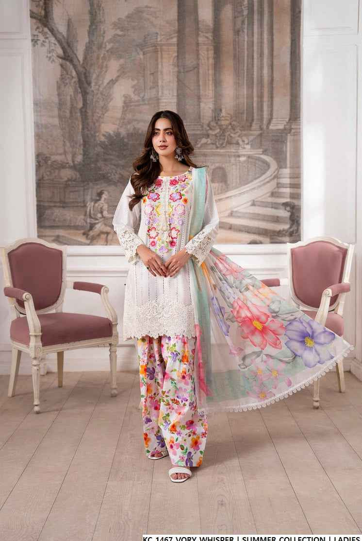 KC 1467 VORY WHISPER | FARSHI SHALWAR