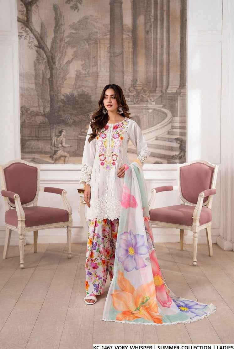 KC 1467 VORY WHISPER | FARSHI SHALWAR
