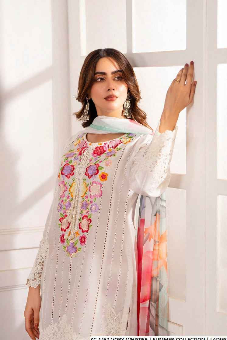 KC 1467 VORY WHISPER | FARSHI SHALWAR