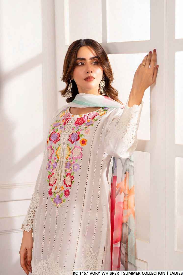 KC 1467 VORY WHISPER | FARSHI SHALWAR