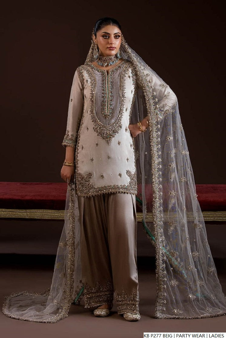 Khuda Baksh Collection Pakistan – Hand-Embroidered Luxury Designer Dress by Amir Boutique