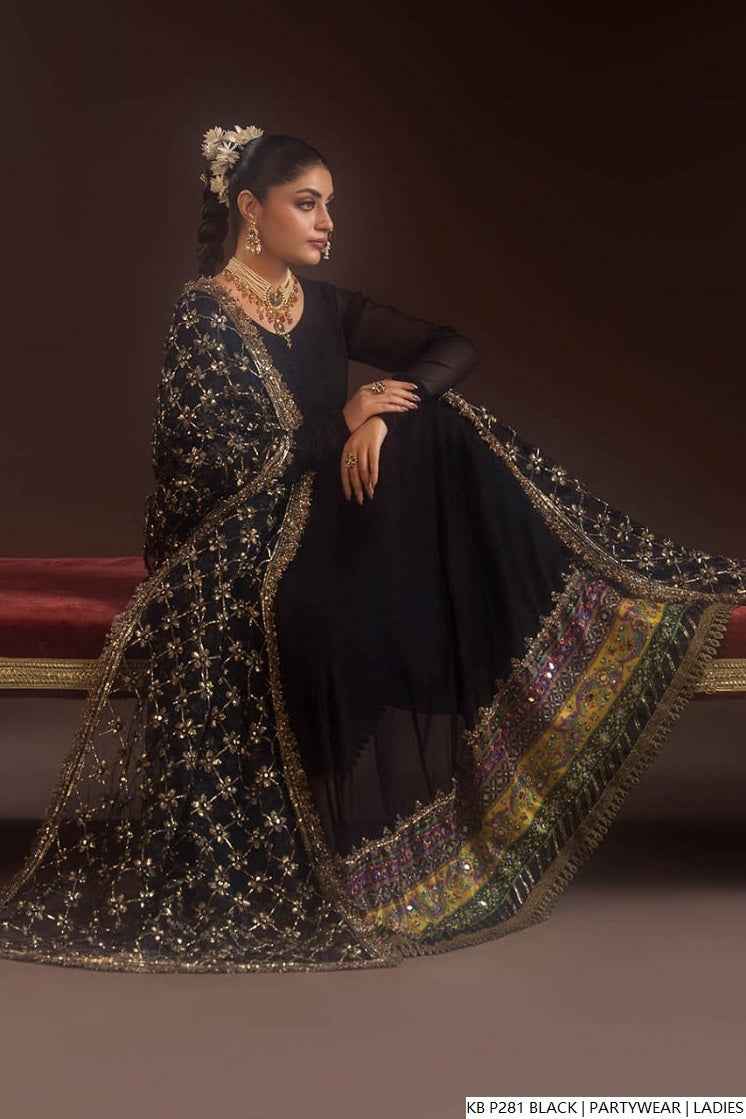 Khuda Baksh Collection Pakistan – Hand-Embroidered Luxury Designer Dress by Amir Boutique