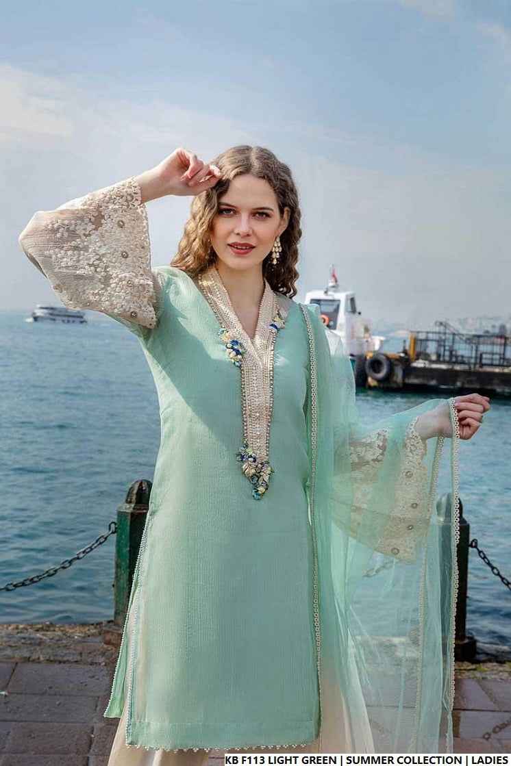 Khuda Baksh Collection Pakistan – Hand-Embroidered Luxury Designer Dress by Amir Boutique