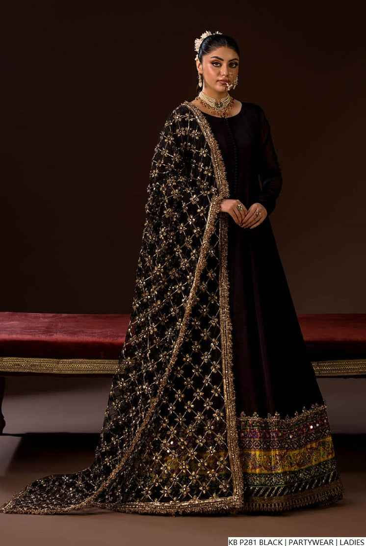 Khuda Baksh Collection Pakistan – Hand-Embroidered Luxury Designer Dress by Amir Boutique