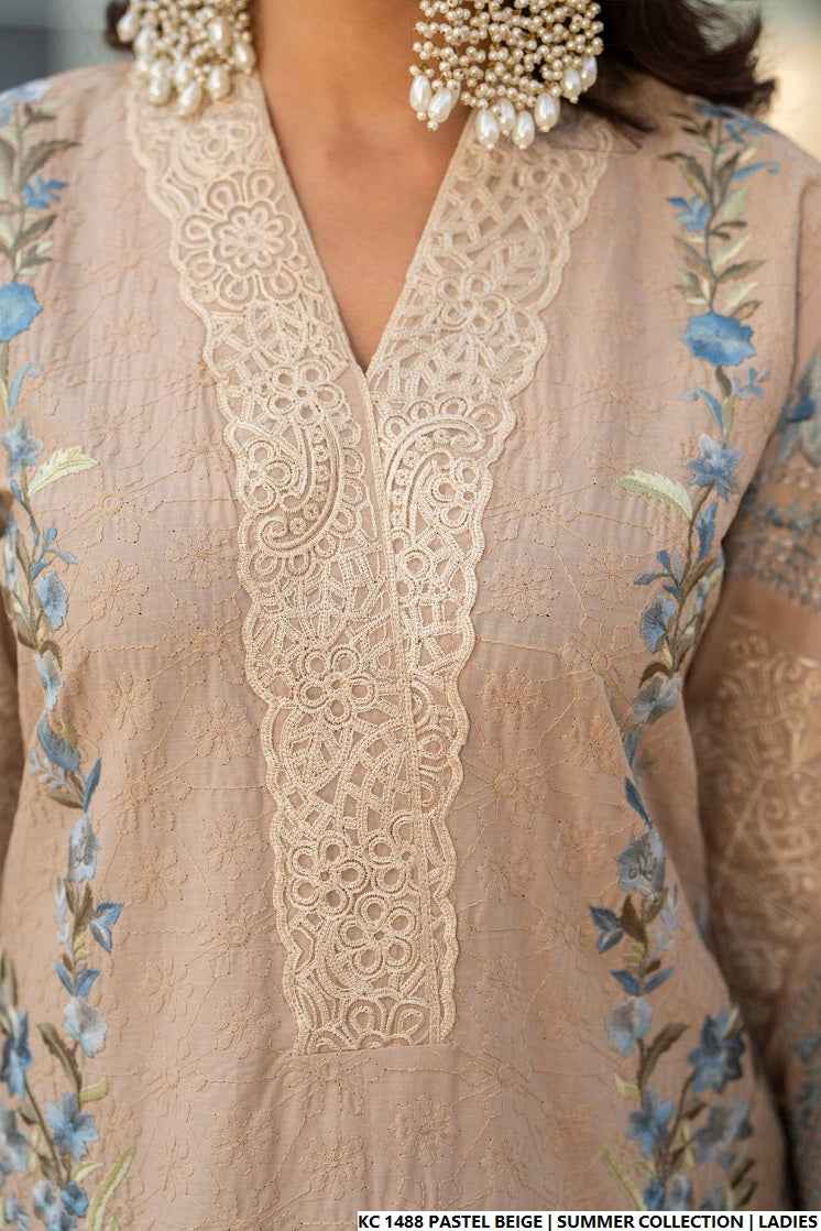KC 1488 PASTEL BEIGE | FARSHI SHALWAR