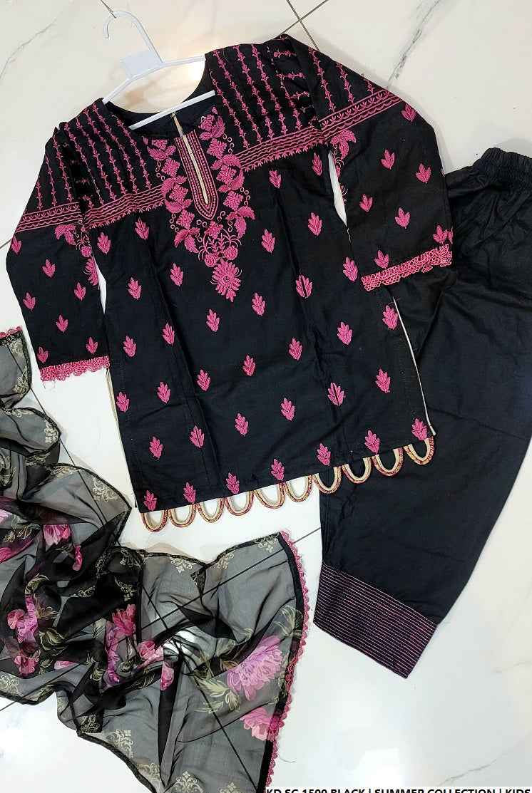 KD SG 1500 BLACK | FARSHI SHALWAR