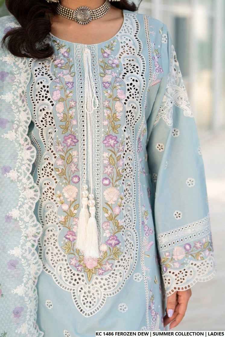 KC 1486 FEROZEN DEW | FARSHI SHALWAR