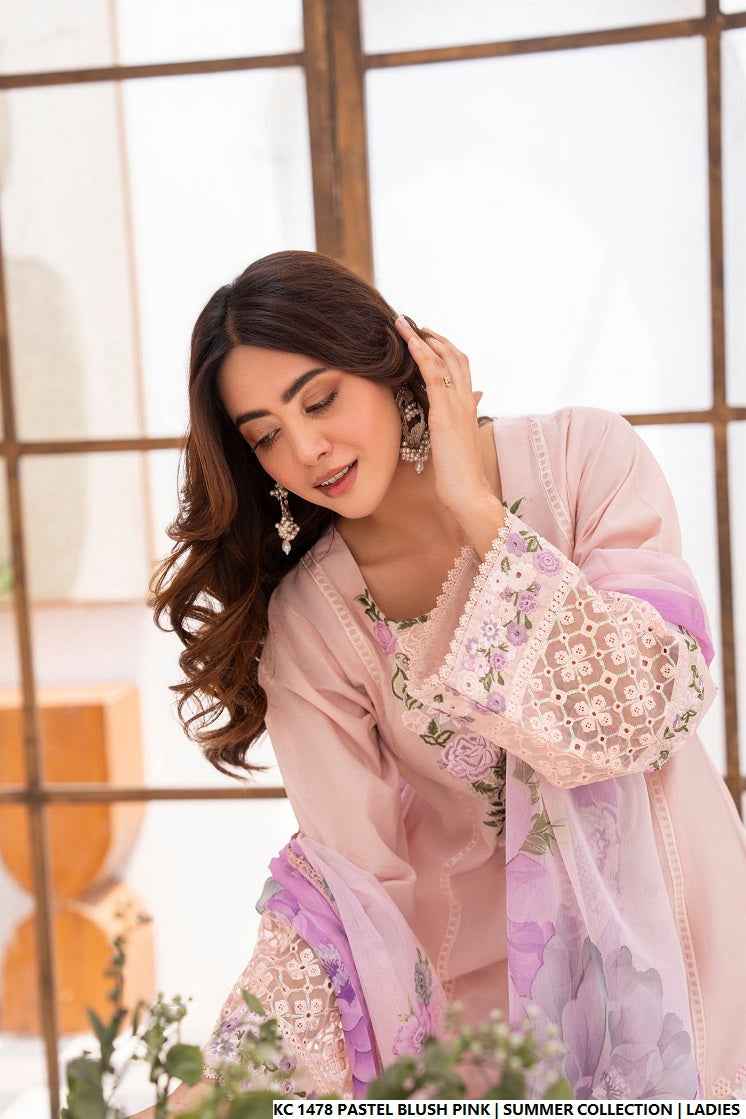 KC 1478 PASTEL BLUSH PINK