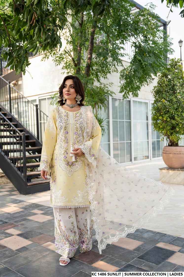 KC 1486 SUNLIT | FARSHI SHALWAR