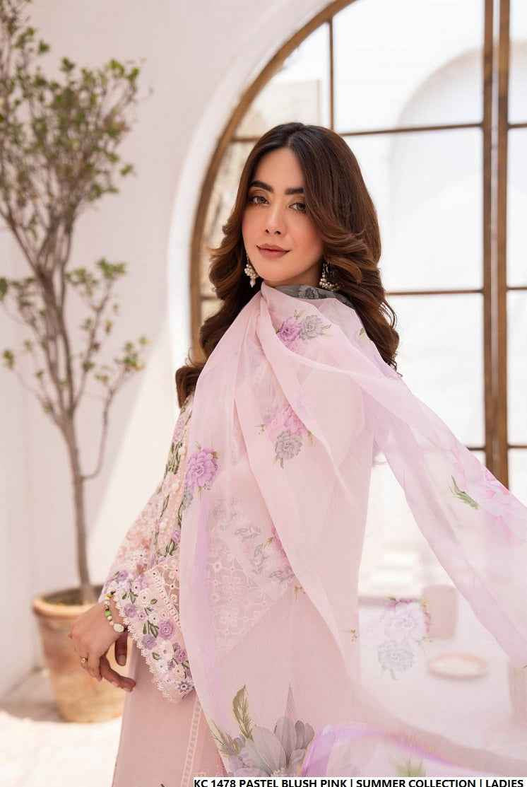 KC 1478 PASTEL BLUSH PINK
