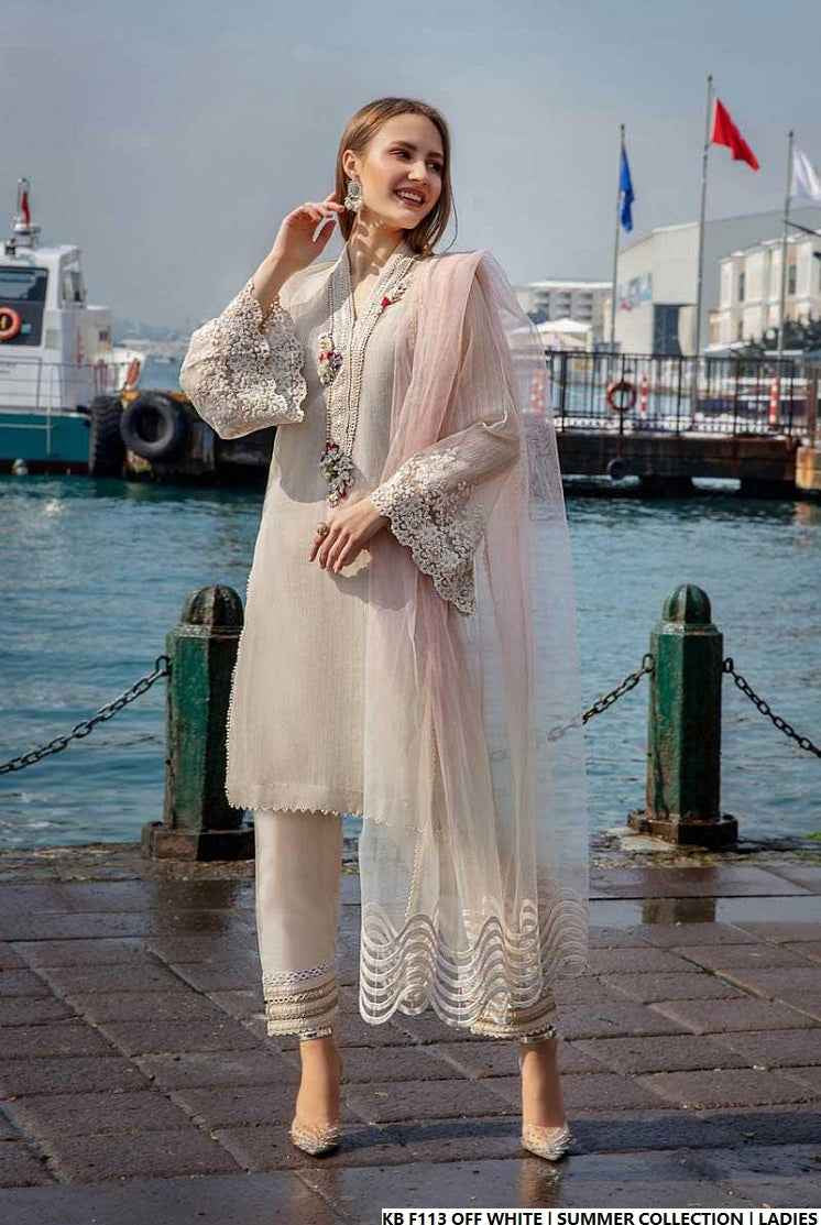 Khuda Baksh Collection Pakistan – Hand-Embroidered Luxury Designer Dress by Amir Boutique