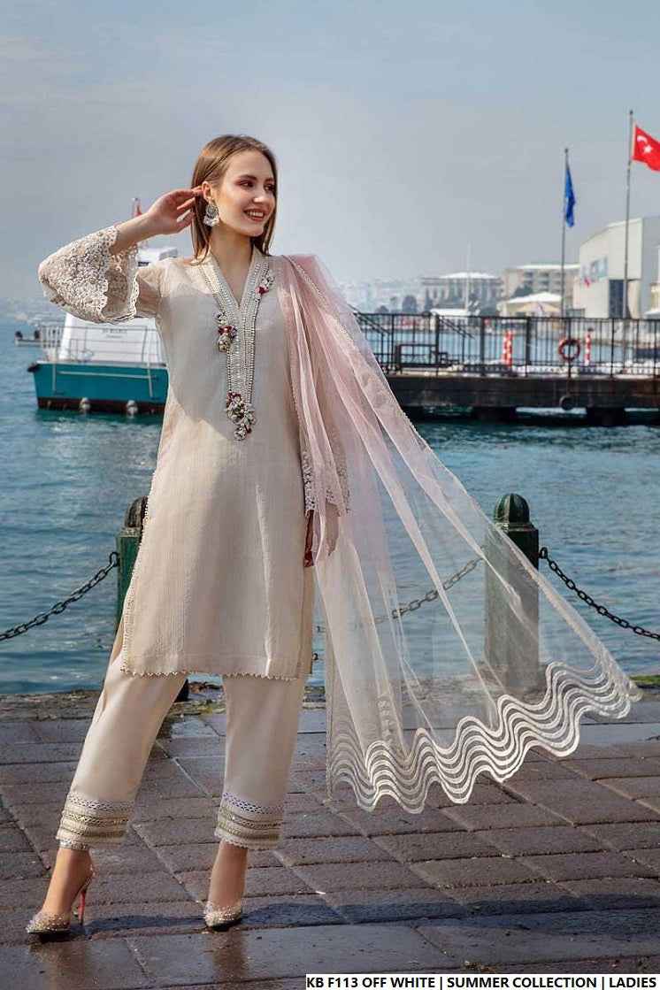 Khuda Baksh Collection Pakistan – Hand-Embroidered Luxury Designer Dress by Amir Boutique
