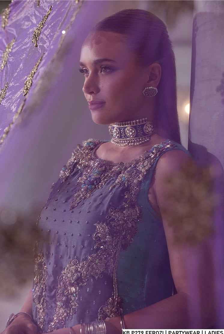 Khuda Baksh Collection Pakistan – Hand-Embroidered Luxury Designer Dress by Amir Boutique