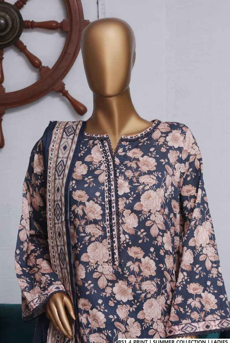 BS1 4 NAVY BLUE | FARSHI SHALWAR