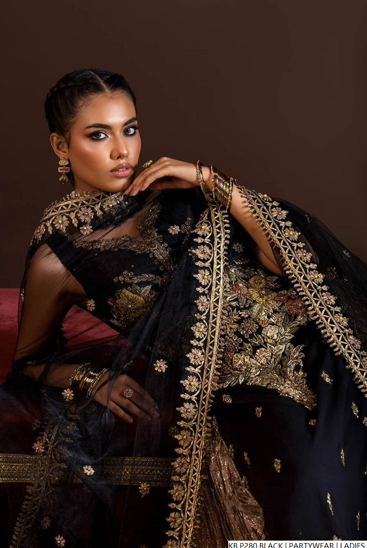 Khuda Baksh Collection Pakistan – Hand-Embroidered Luxury Designer Dress by Amir Boutique