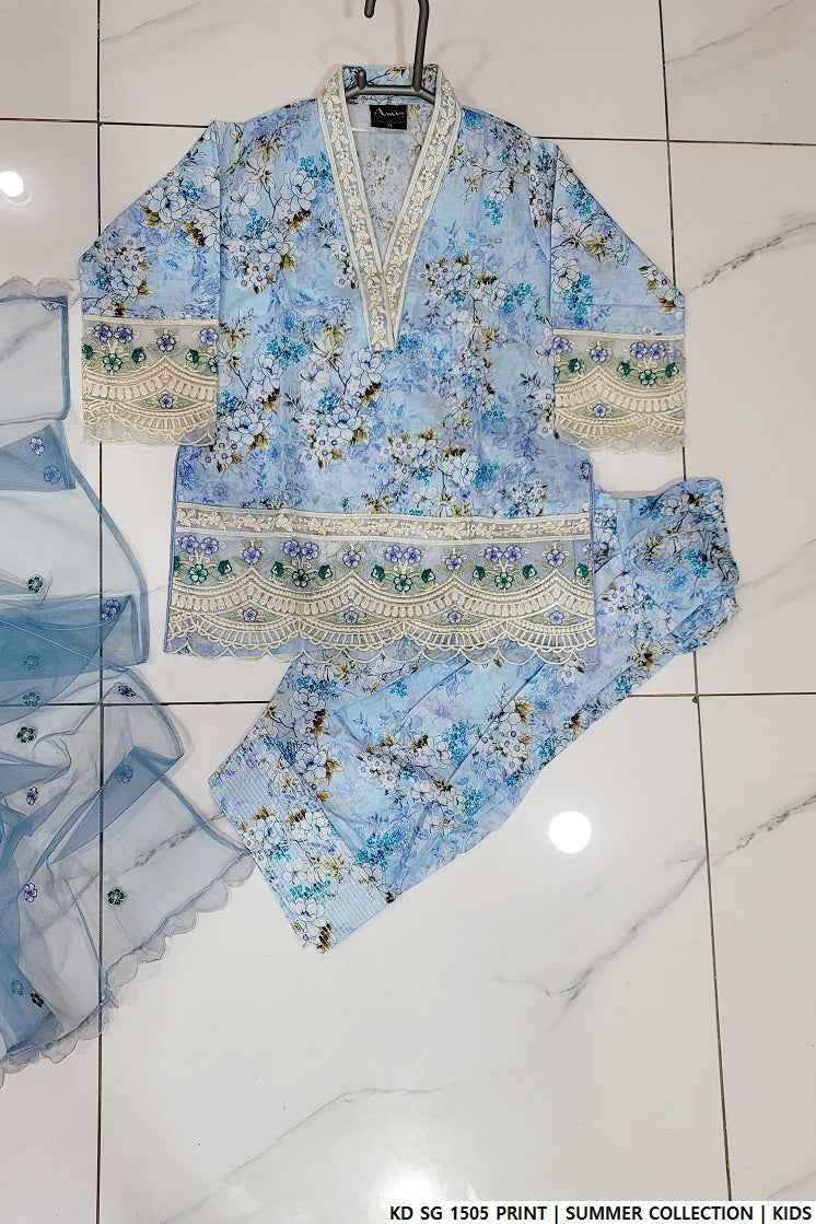 KD SG 1505 PRINT | FARSHI SHALWAR