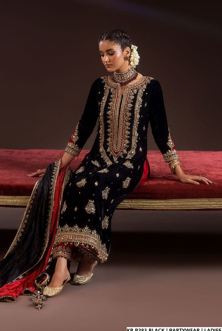 Khuda Baksh Collection Pakistan – Hand-Embroidered Luxury Designer Dress by Amir Boutique