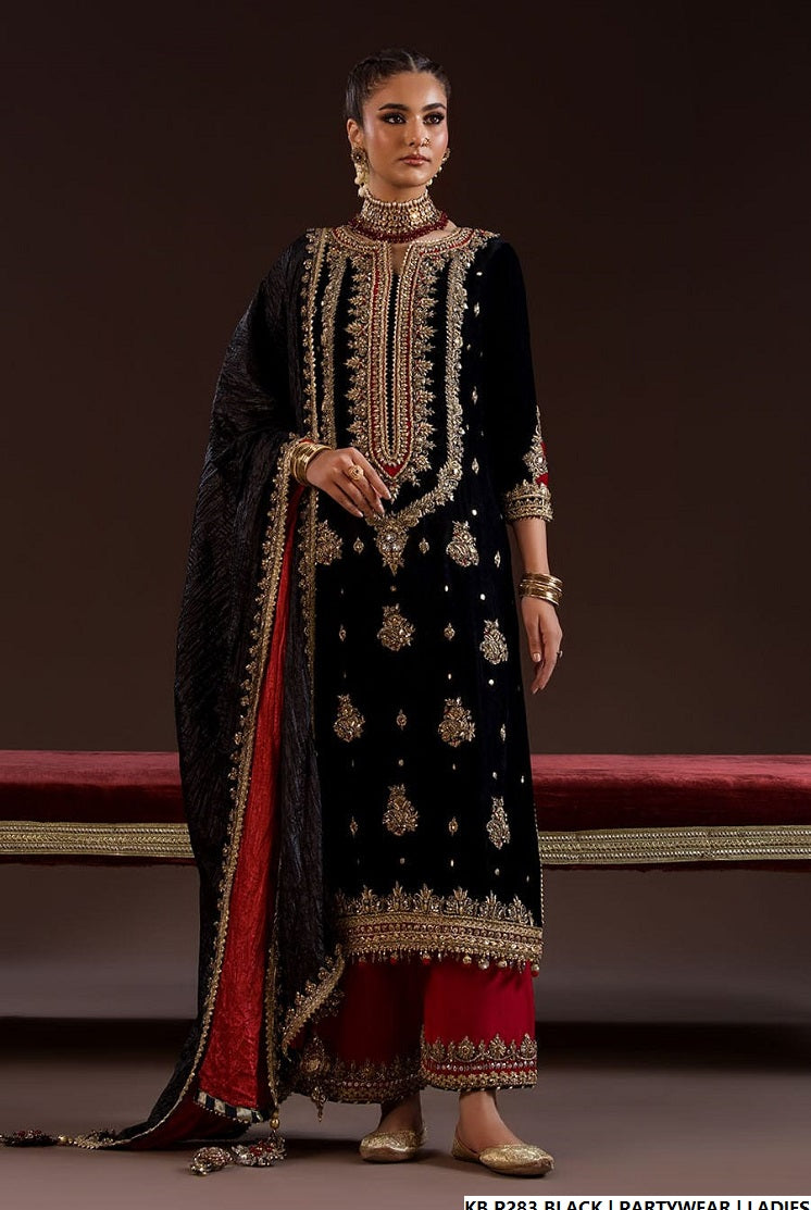 Khuda Baksh Collection Pakistan – Hand-Embroidered Luxury Designer Dress by Amir Boutique
