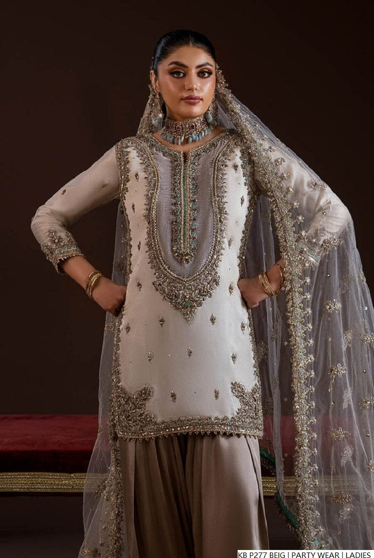 Khuda Baksh Collection Pakistan – Hand-Embroidered Luxury Designer Dress by Amir Boutique