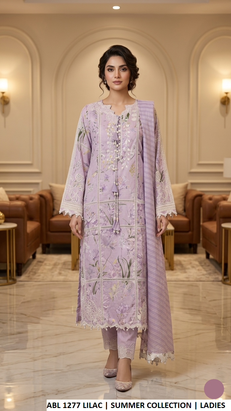 Pakistani lawn suits collection - lightweight 3-piece lawn dresses for women