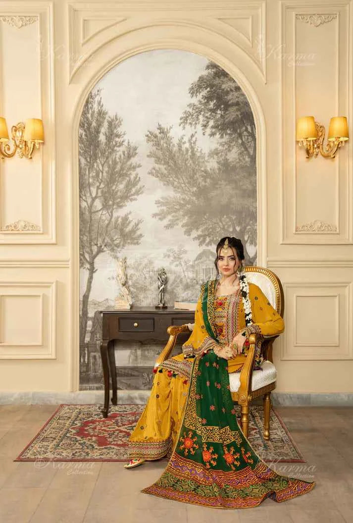 KC 468 MSD FARSHI SHALWAR | ROOHI