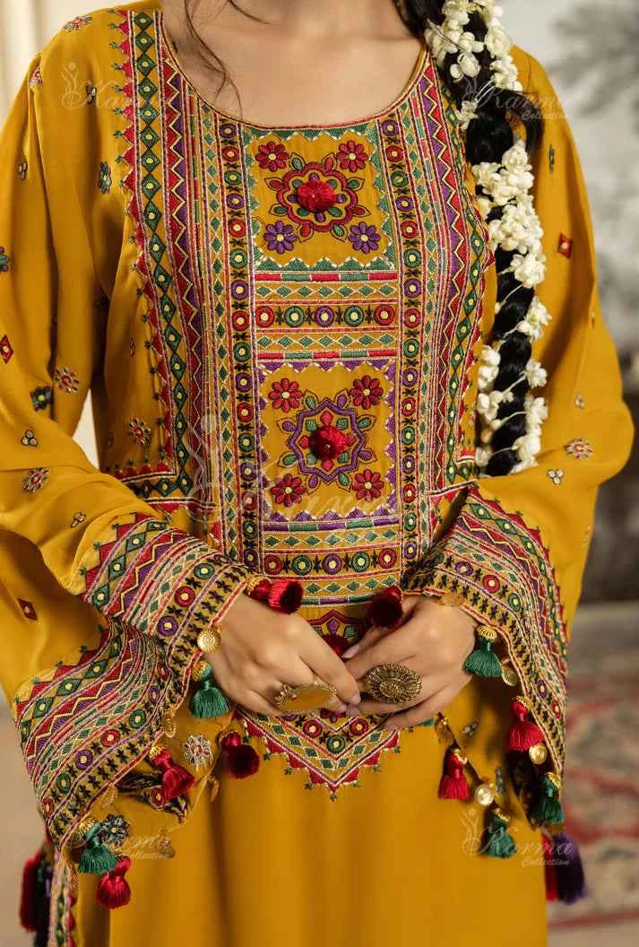 KC 468 MSD FARSHI SHALWAR | ROOHI