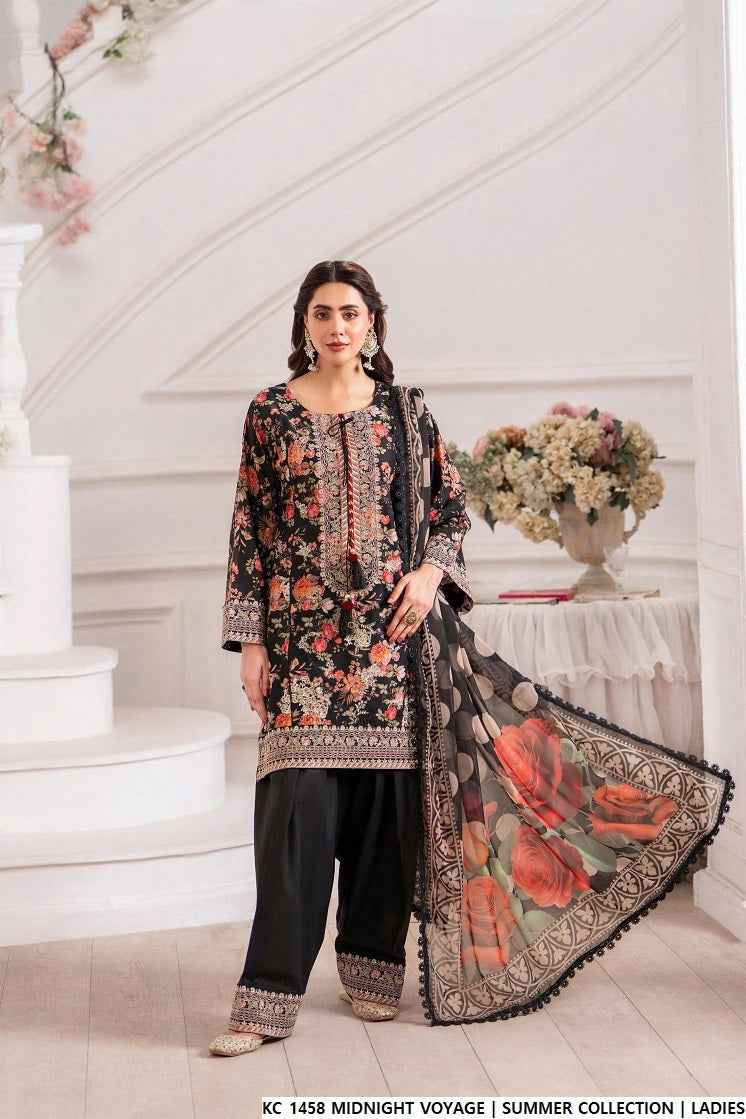 KC 1458 MIDNIGHT VOYAGE | FARSHI SHALWAR