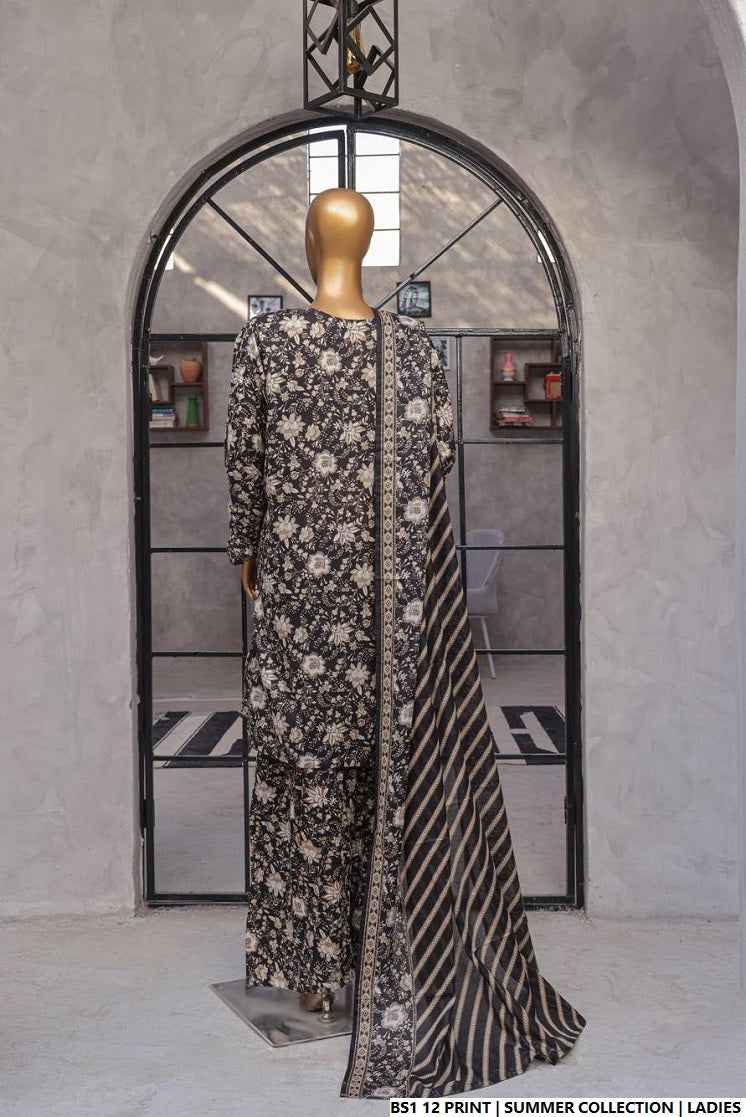BS1 12 PRINT | FARSHI SHALWAR
