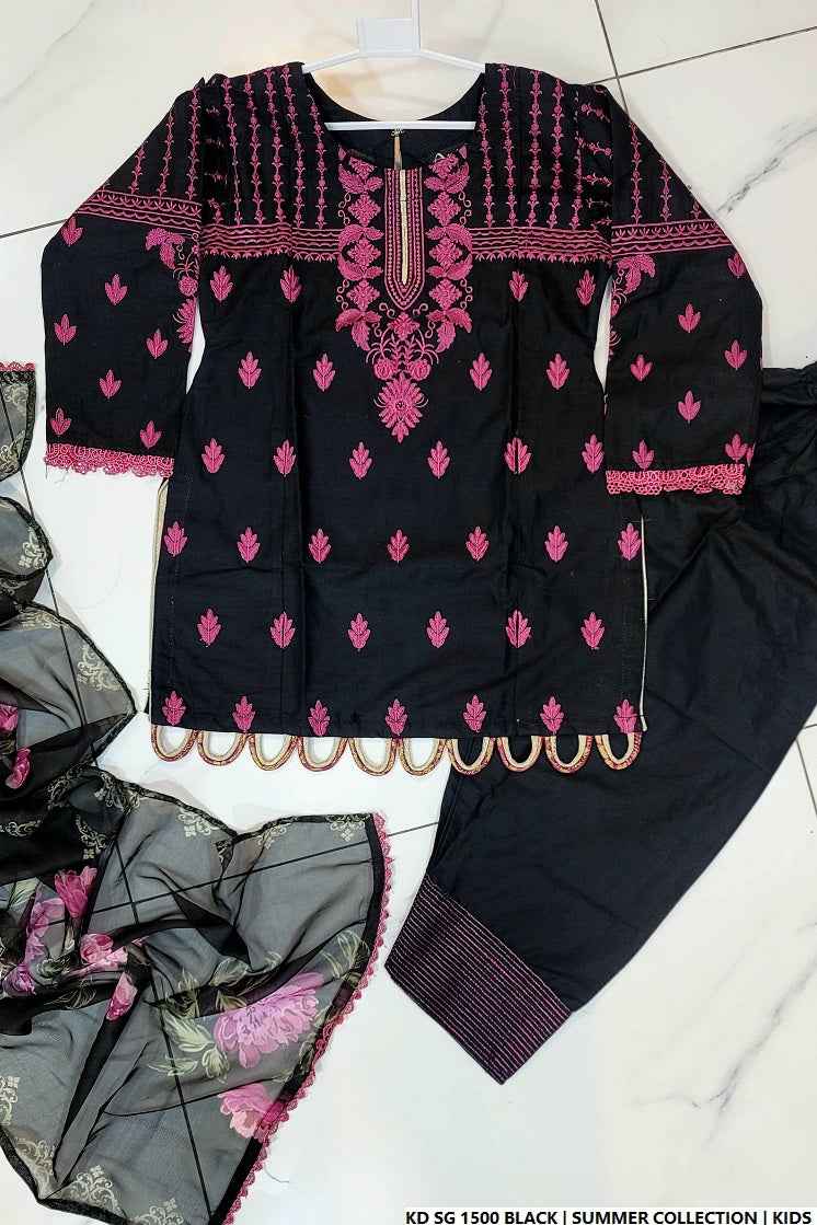 KD SG 1500 BLACK | FARSHI SHALWAR