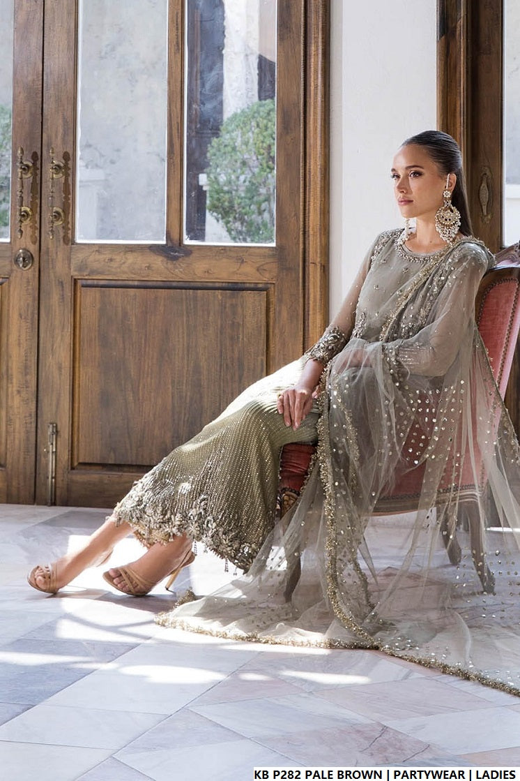Khuda Baksh Collection Pakistan – Hand-Embroidered Luxury Designer Dress by Amir Boutique