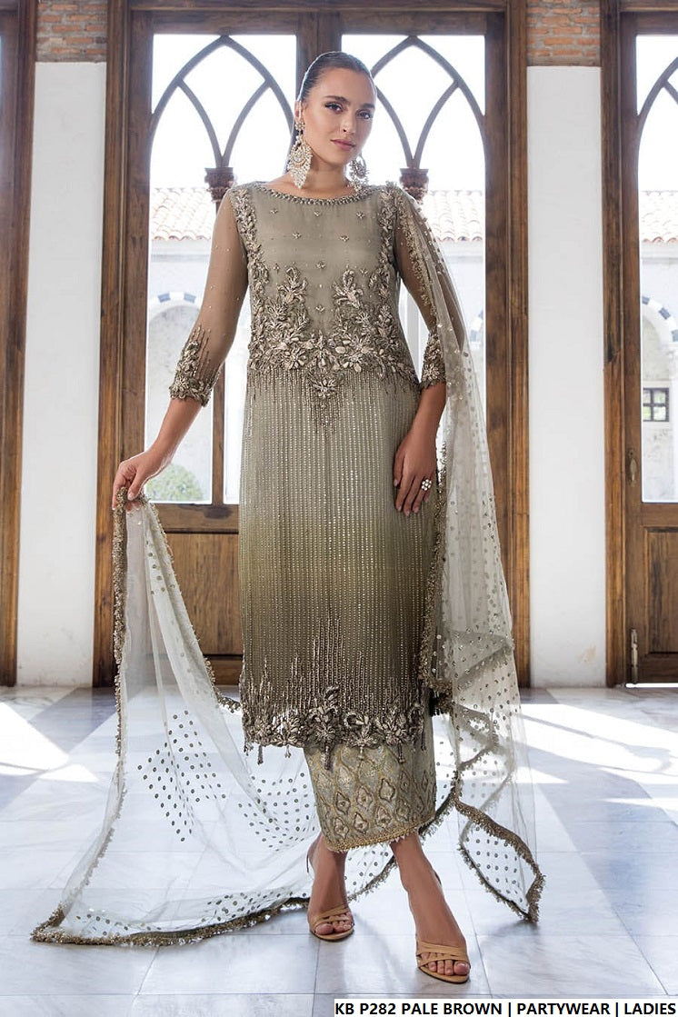 Khuda Baksh Collection Pakistan – Hand-Embroidered Luxury Designer Dress by Amir Boutique