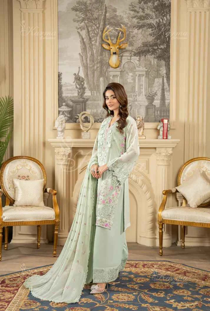 KC 464 L GRN FARSHI SHALWAR | ROOHI