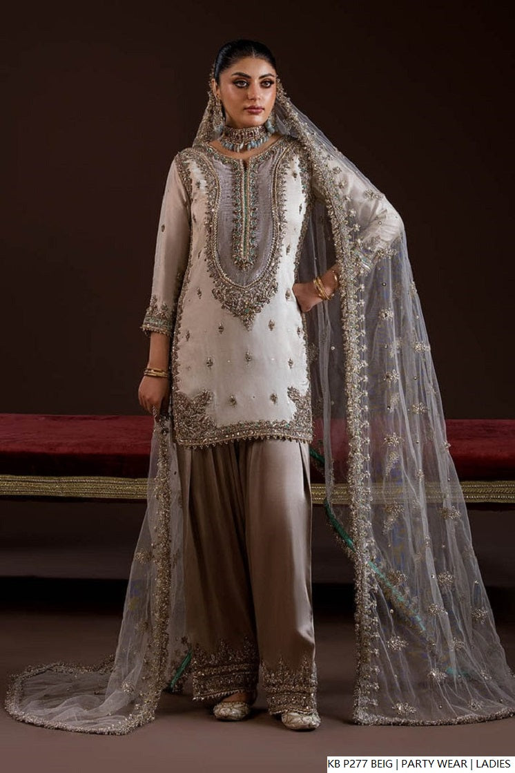 Khuda Baksh Collection Pakistan – Hand-Embroidered Luxury Designer Dress by Amir Boutique