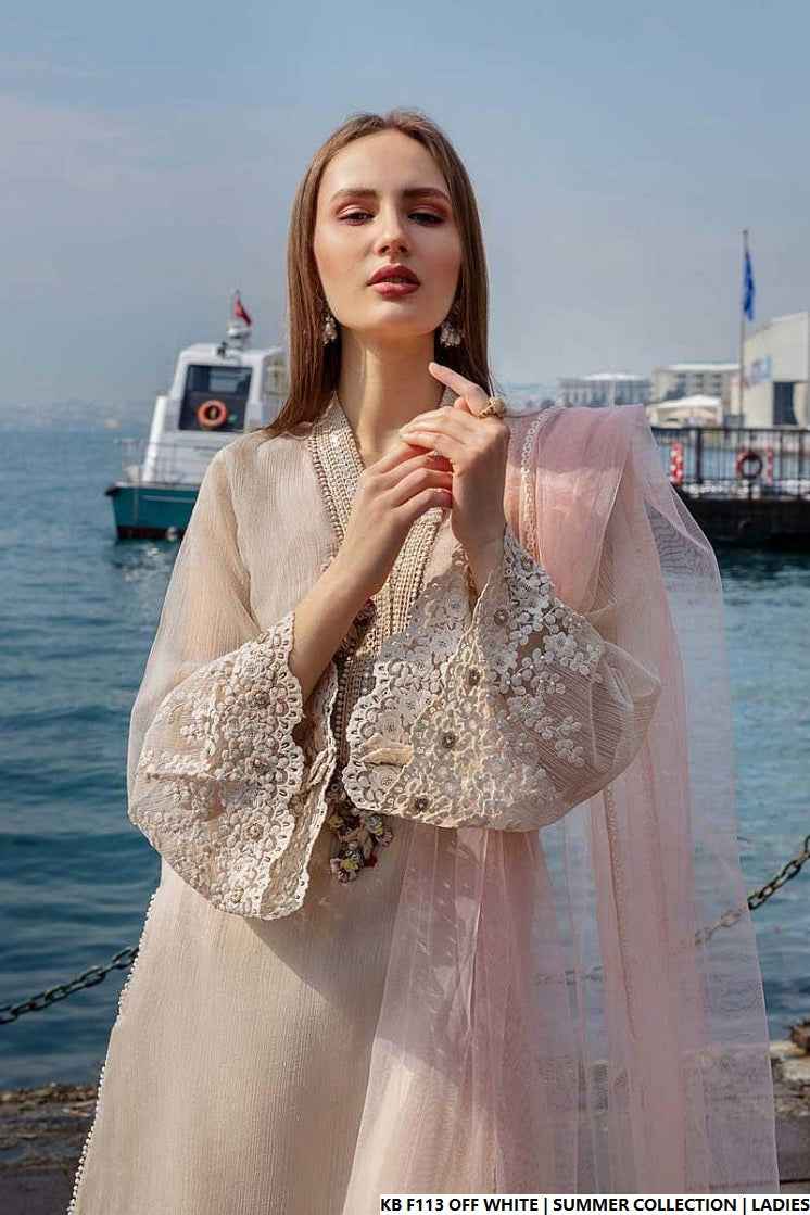 Khuda Baksh Collection Pakistan – Hand-Embroidered Luxury Designer Dress by Amir Boutique