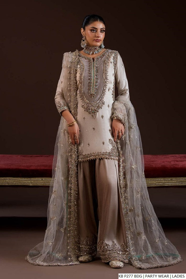 Khuda Baksh Collection Pakistan – Hand-Embroidered Luxury Designer Dress by Amir Boutique