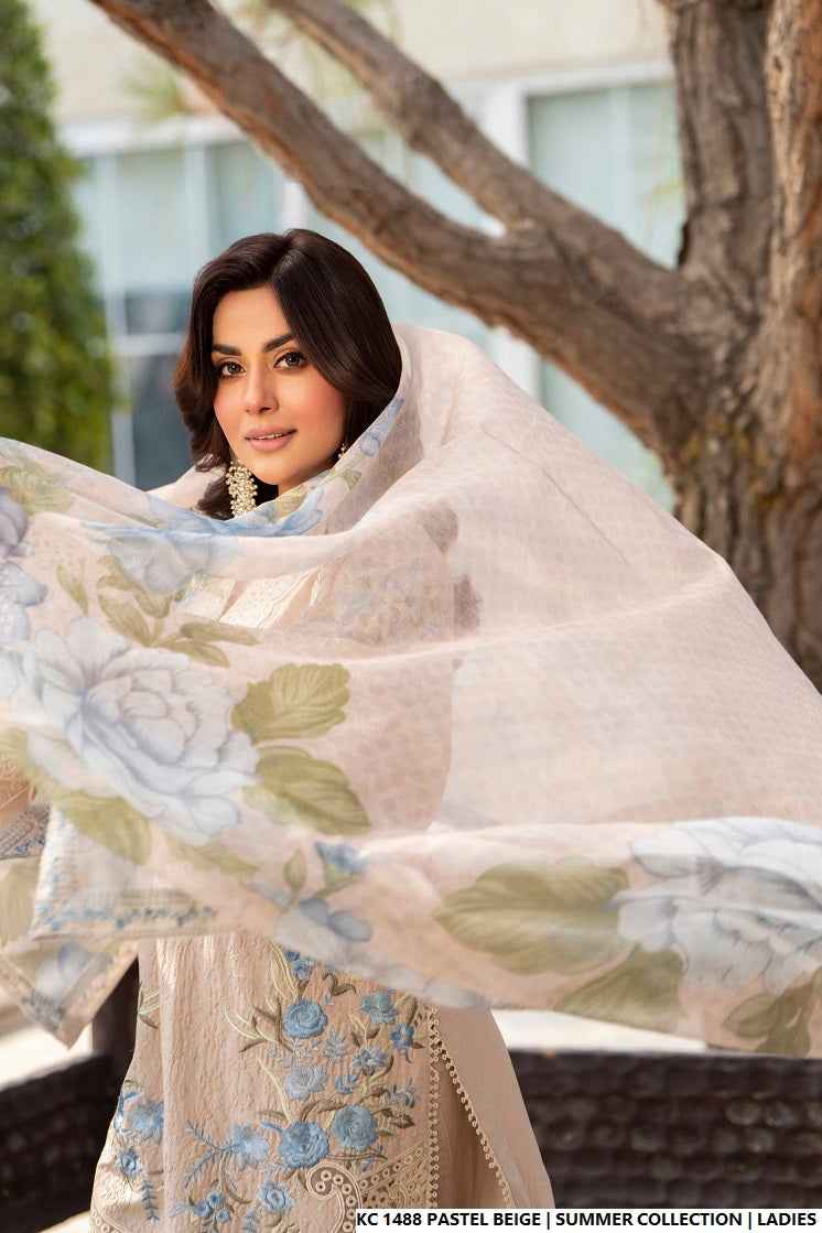 KC 1488 PASTEL BEIGE | FARSHI SHALWAR