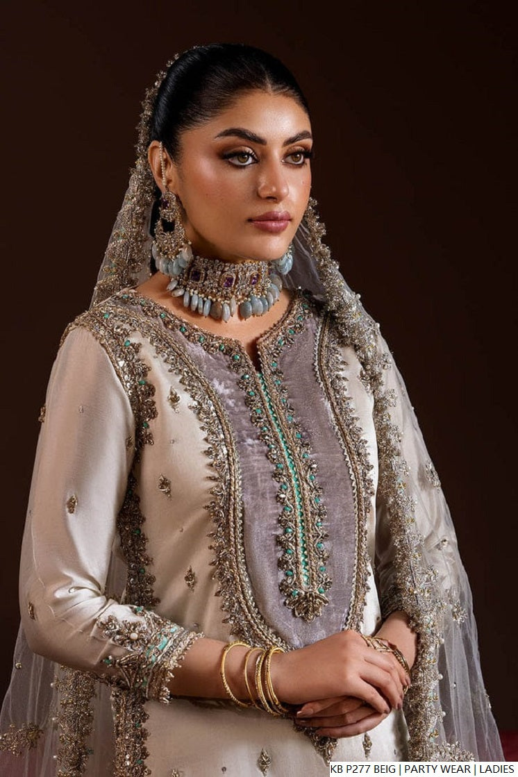 Khuda Baksh Collection Pakistan – Hand-Embroidered Luxury Designer Dress by Amir Boutique